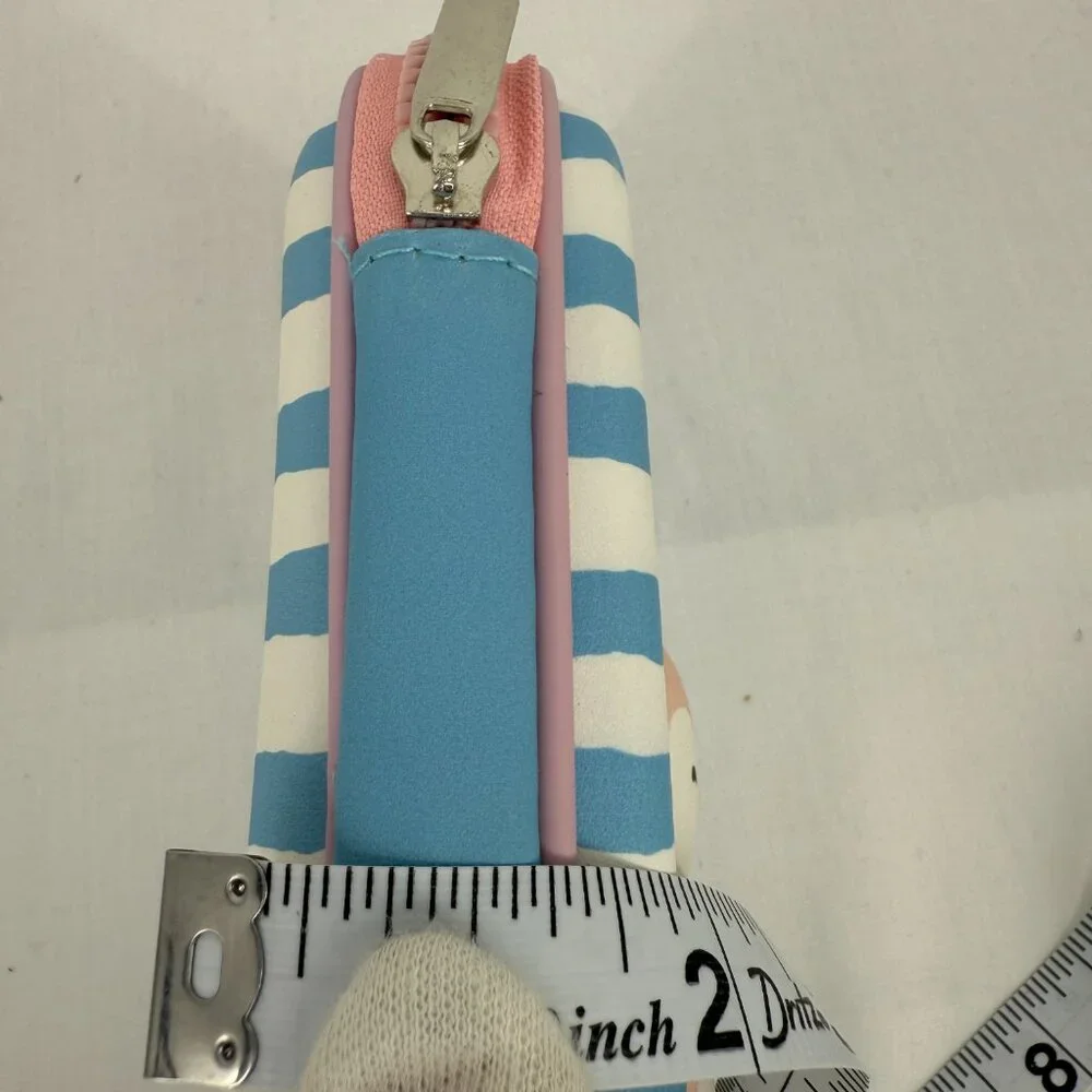 Miniso Pink Penguin Case w/ Ruler